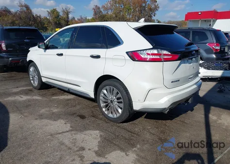 2020 Ford Edge Titanium from USA, damaged, VIN 2FMPK4K97LBA05836